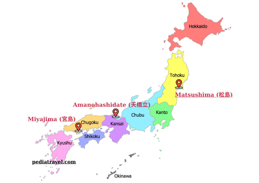 Nihon Sankei map
pediatravel.com